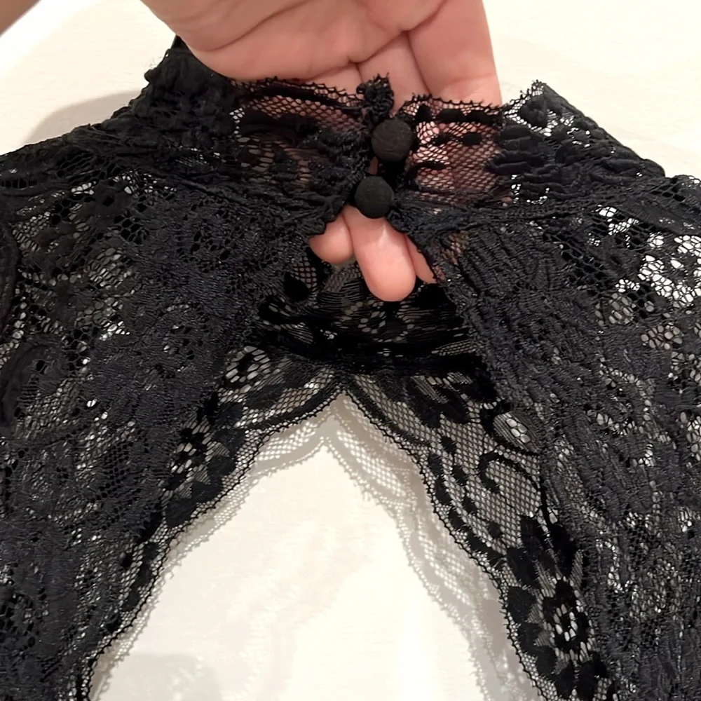 Premier Amour Black Dress - Picture 6 of 9